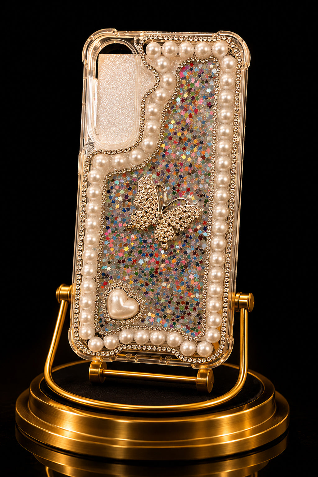 Pearl Stardust Butterfly Case