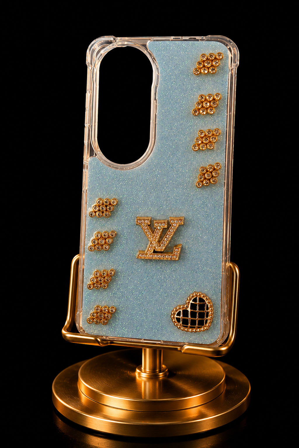 Ice Pearl Monogram Case
