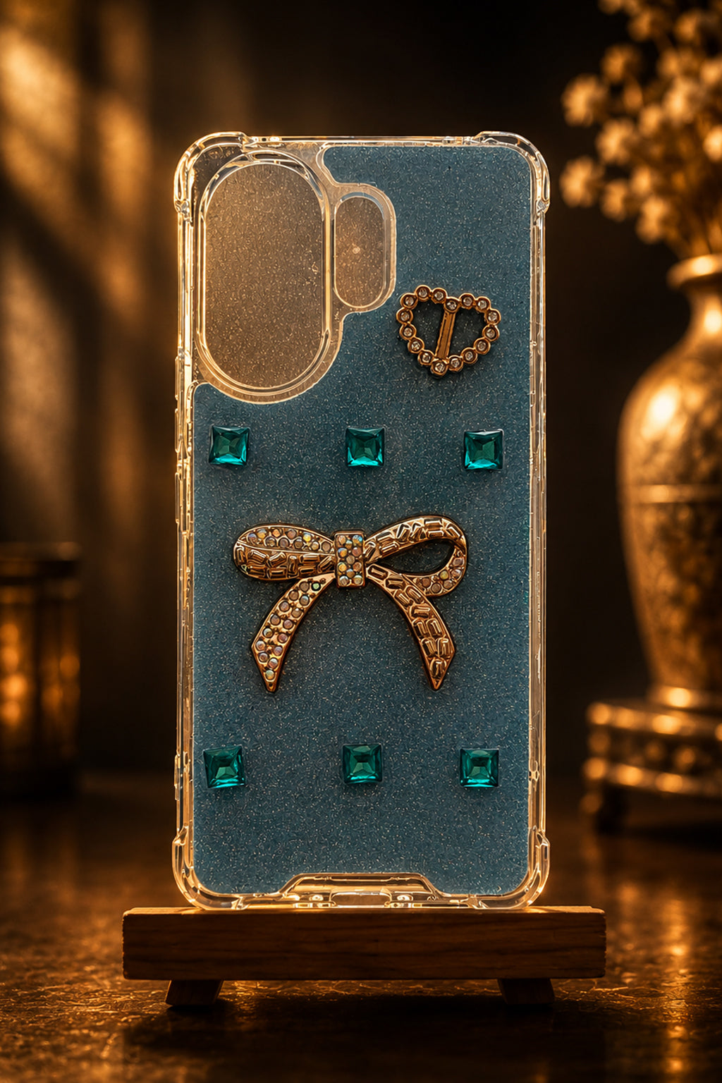 Emerald Bow Elegance Case
