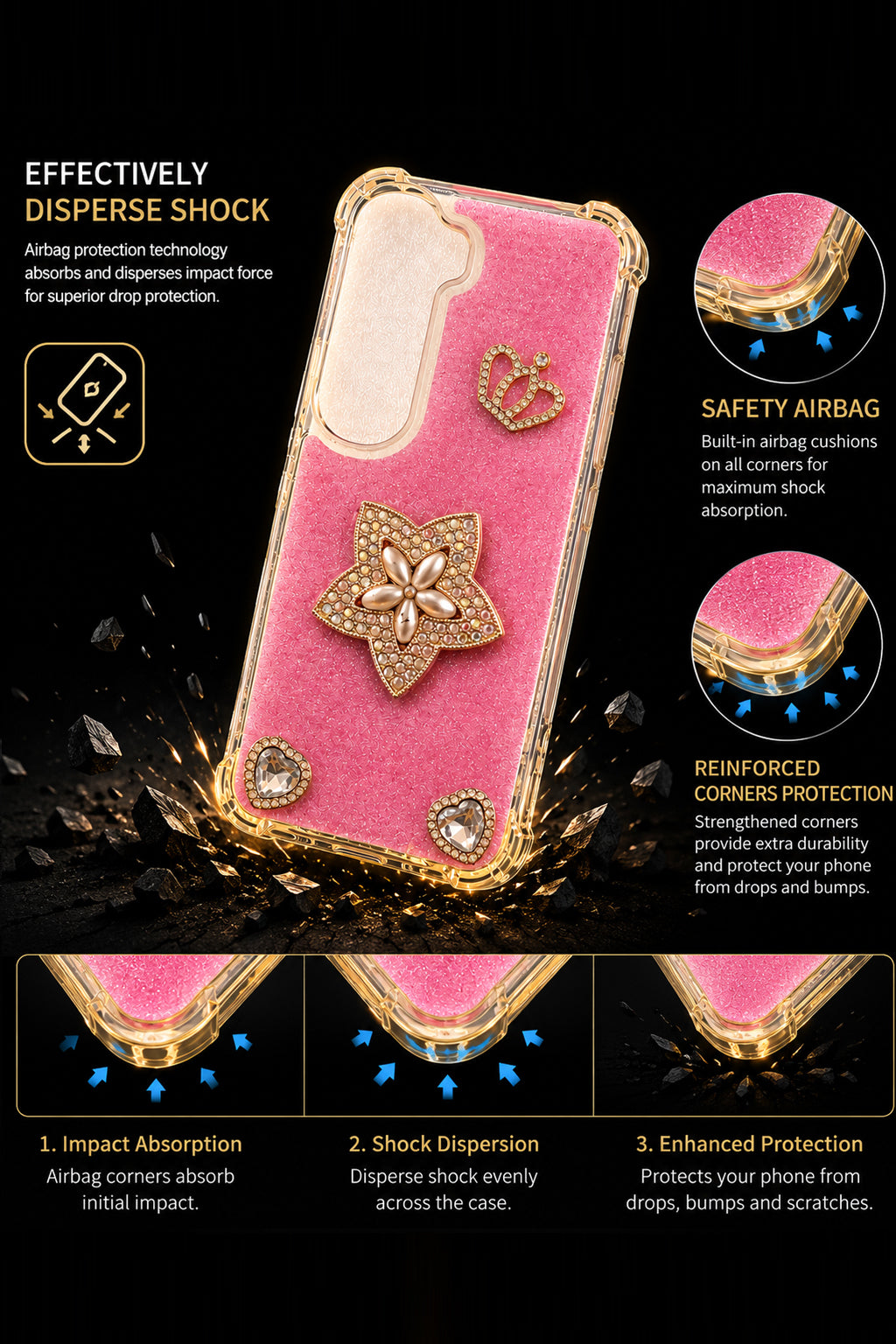 Blush Pearl Blossom Case