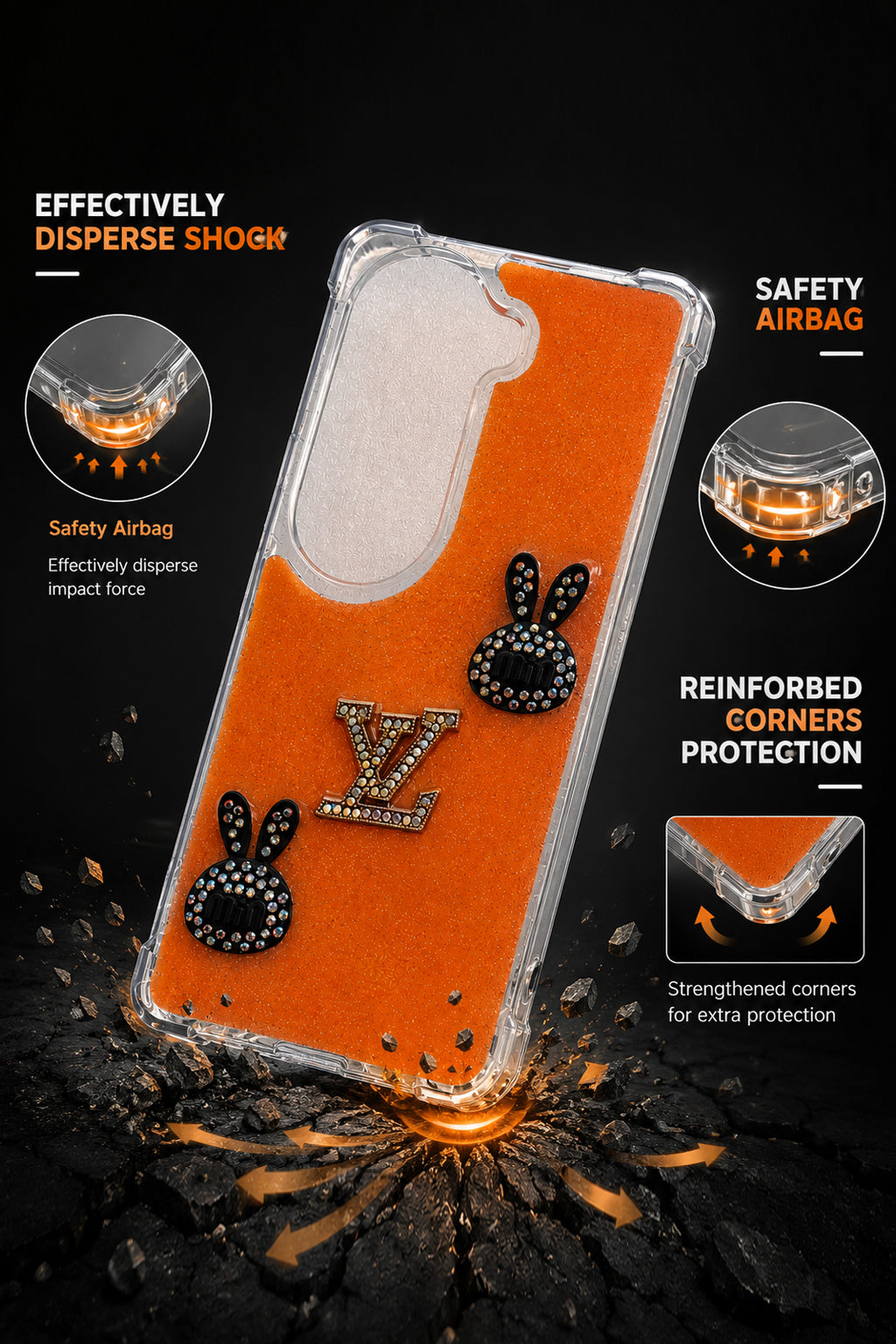 Citrine Bunny Luxe Case